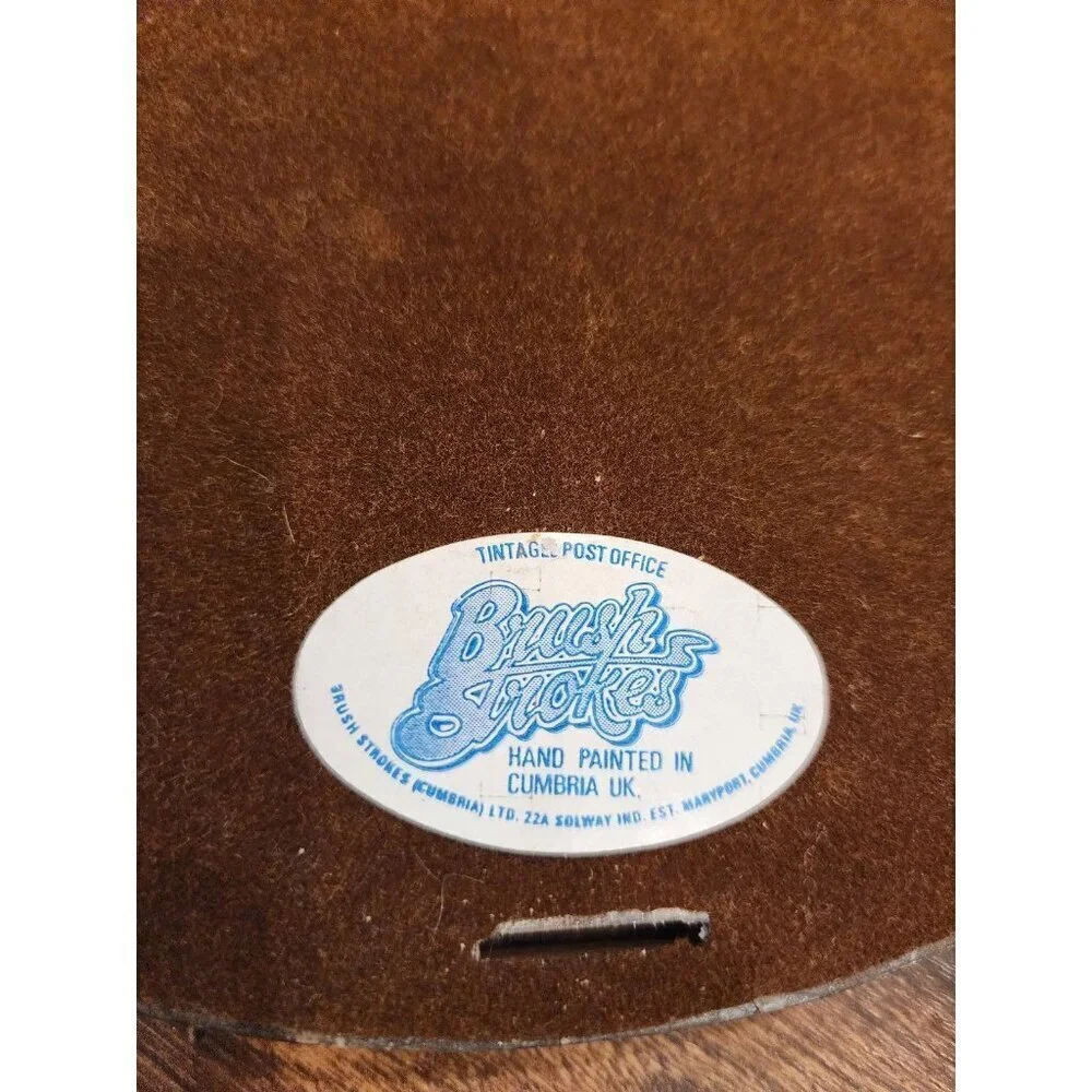 Brush Strokes Packhorse Inn & Tintagel Post Office 3D Plaque Hand Painted